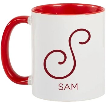 Harnet Sublimatie Mok Rood 350 ml