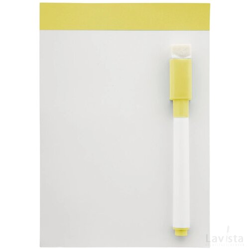 Magnetisch whiteboard Geel