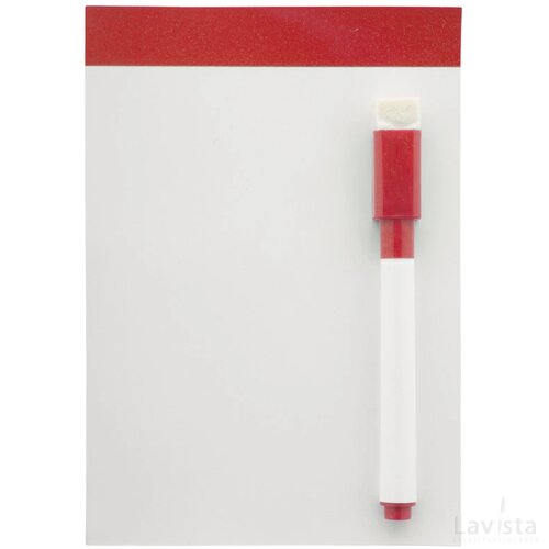 Magnetisch whiteboard Rood
