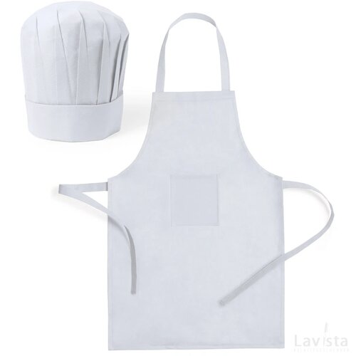 Legox Chef Set Voor Kinderen Wit