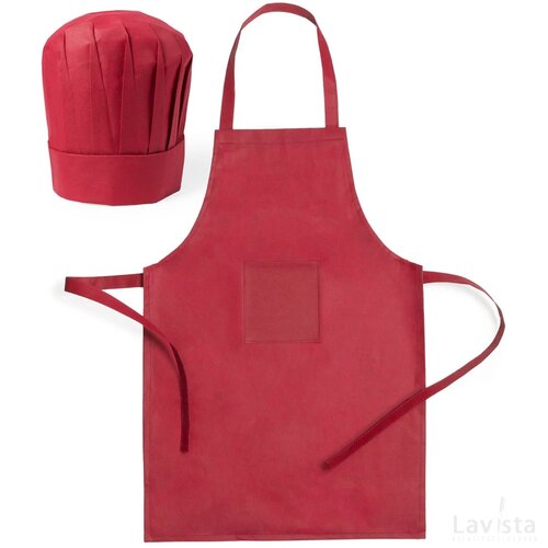 Legox Chef Set Voor Kinderen Rood