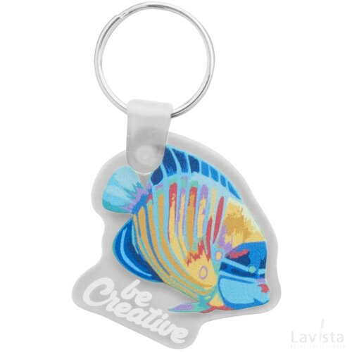 Creafob Custum Made Sleutelhanger Wit