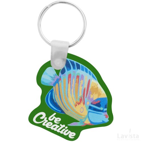 Creafob Custum Made Sleutelhanger Groen