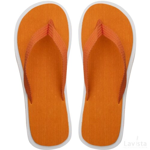 Cayman Strand Slippers Oranje