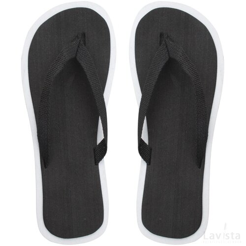 Cayman Strand Slippers Zwart