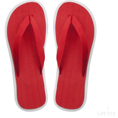 Cayman Strand Slippers Rood
