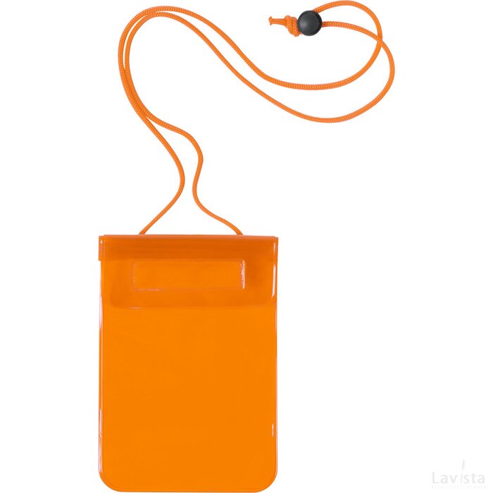 Arsax Waterdichte Mobiele Telefoon Hoes Oranje