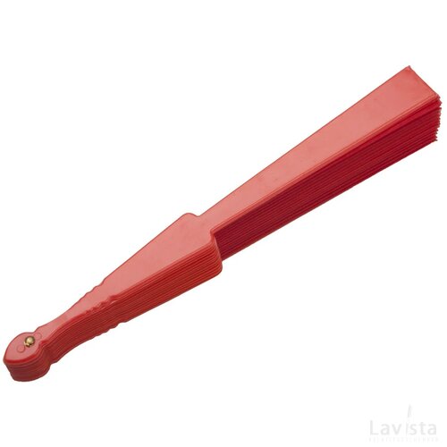 Goedkope waaier Rood