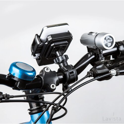 Rush Aluminium Fietsbel Blauw