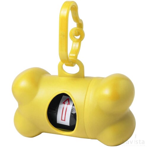 Rucin Dispenser Voor Poepzakjes Geel
