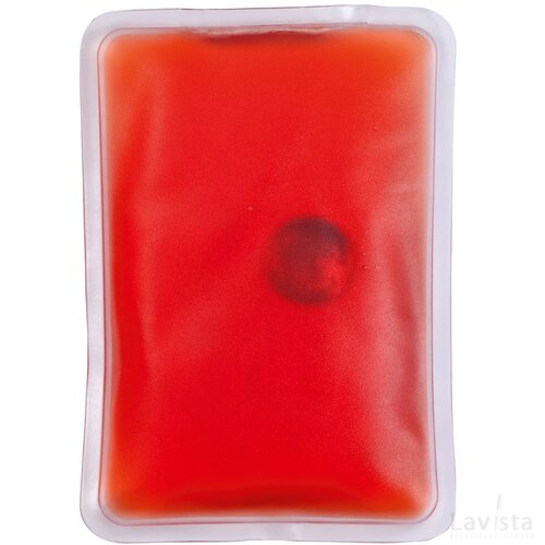 Rechthoekige handwarmers Rood