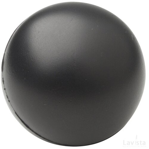 Ronde stressbal Zwart