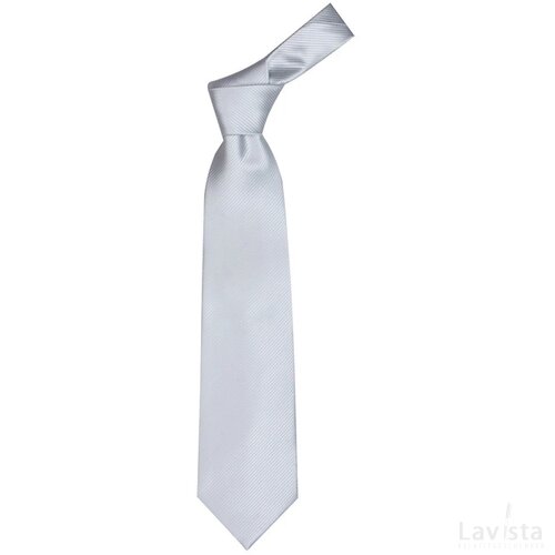 Colours Polyester Stropdas Donker Grijs