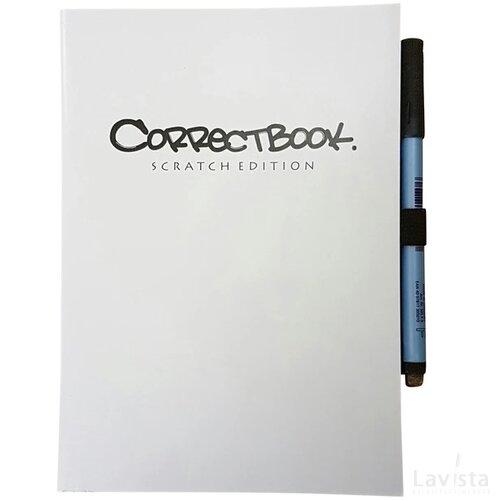 Correctbook Scratch A5 Wit