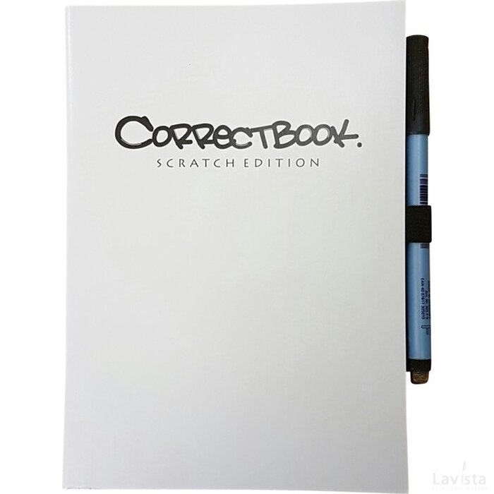 Correctbook Scratch A5 Wit