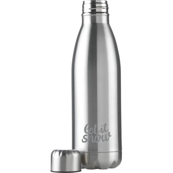 Topflask 500 Ml Waterfles Zilver