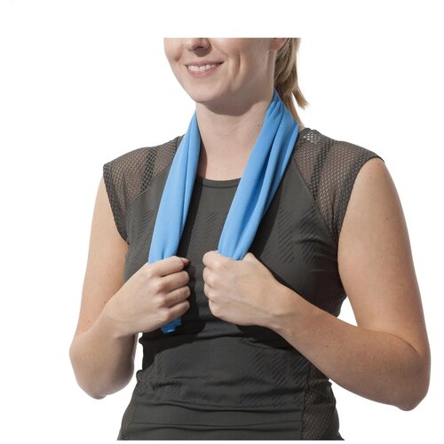 Koelhanddoek in transparante koker