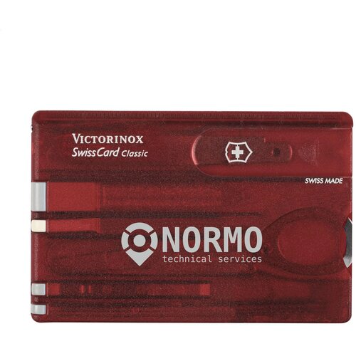 Swisscard Classic Transparant Rood