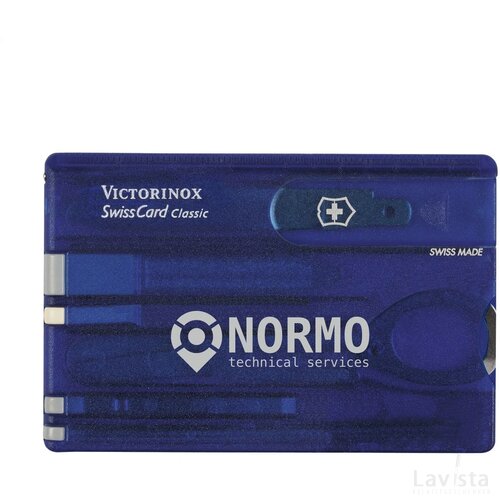 Swisscard Classic Transparant Blauw