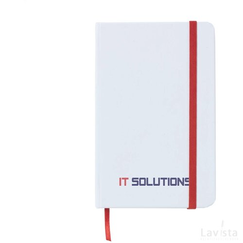Whitenote A6 Notitieboekje Rood