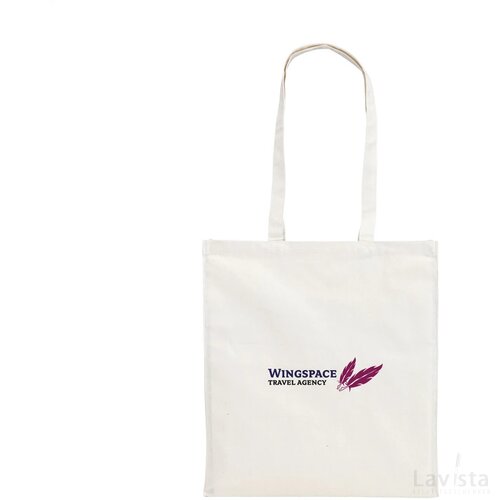 Natural Square Bag (165 G/M²) Katoenen Tas Ecru