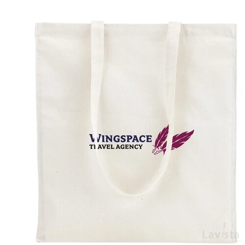 Natural Square Bag (165 G/M²) Katoenen Tas Ecru