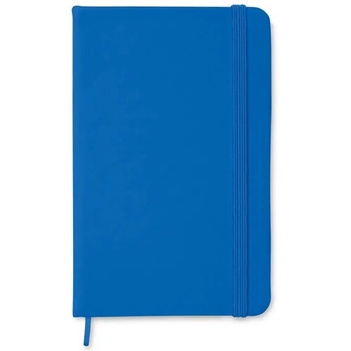 A6 notitieboekje, gelinieerd Notelux royal blauw