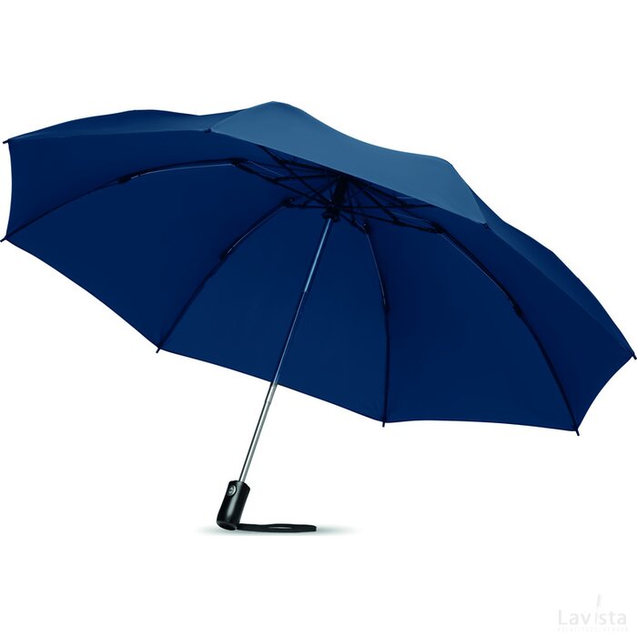 Opvouwbare reversible paraplu Dundee foldable blauw