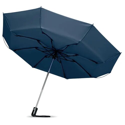 Opvouwbare reversible paraplu Dundee Blauw