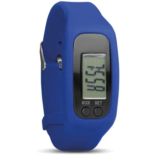 Pedometer armband Bratara royal blauw