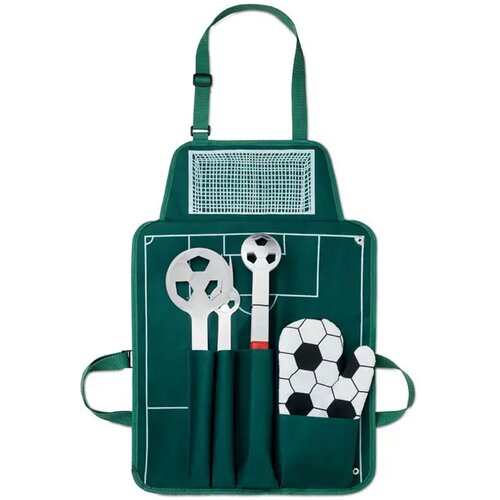 Voetbal bbq-set Donau bally groen
