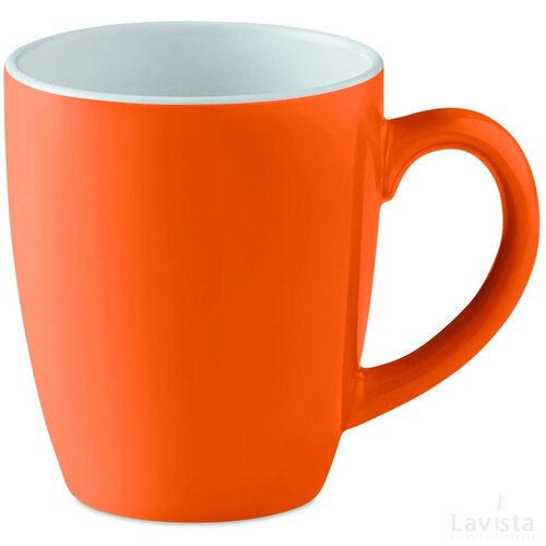 Keramische mok 290 ml Colour trent oranje