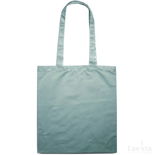 Katoenen boodschappentas Cottonel colour + grijs