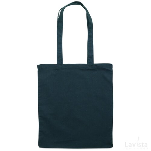 Katoenen boodschappentas Cottonel colour + zwart