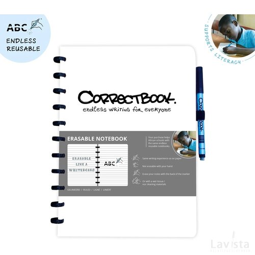 Correctbook A4 Wit