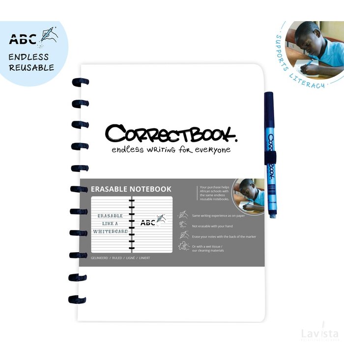 Correctbook A4 Wit