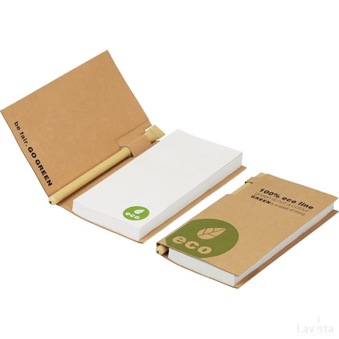 Eco notitieboekje met pen