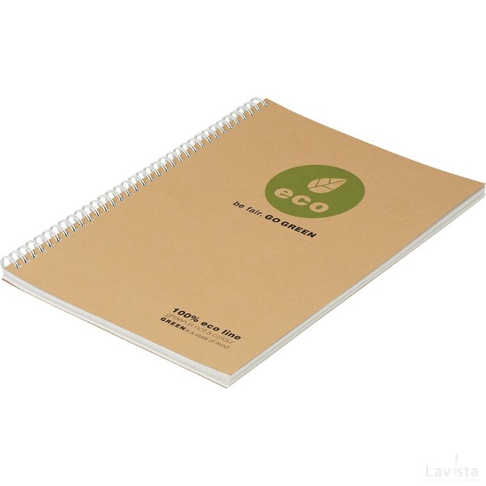 Eco notitieboekje met spiraal