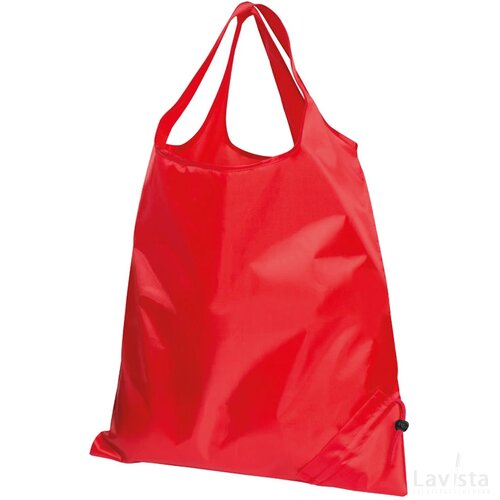 Opvouwbare draagtas rood