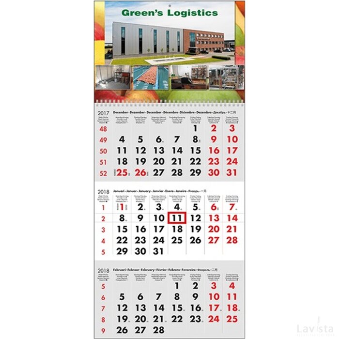 3 Maandskalender Eco