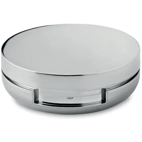 Lippenbalsem spiegel Duo mirror glanzend zilver