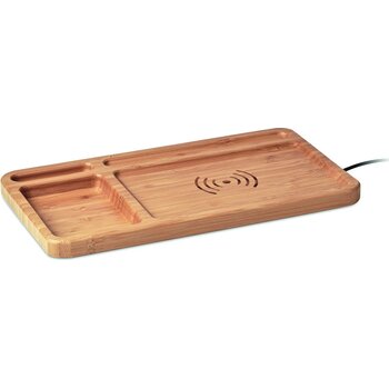 Opbergbakje Cleandesk hout