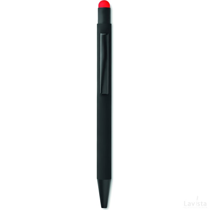 Aluminium stylus pen Negrito rood