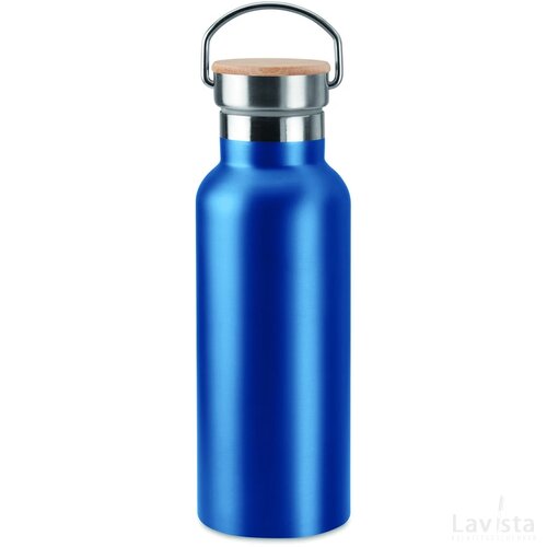 Dubbelwandige fles 500ml Helsinki blauw