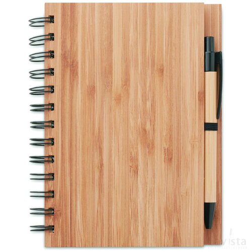 A5 bamboe notitieboek Bambloc hout