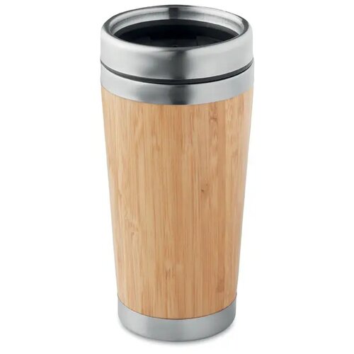 Bamboe reisbeker (400 ml) Bruin