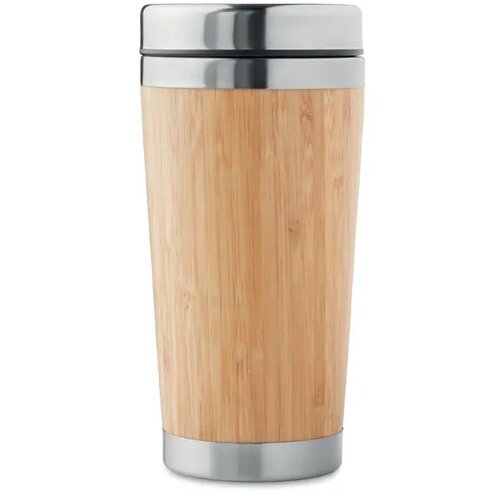 Bamboe reisbeker (400 ml) Bruin