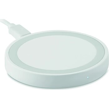 Draadloze oplader Wireless plato wit