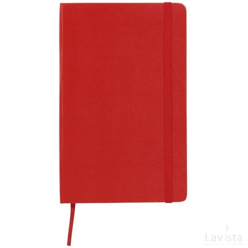 Moleskine Classic Hard Cover Large gelinieerd Scarlet Red Scarlet rood