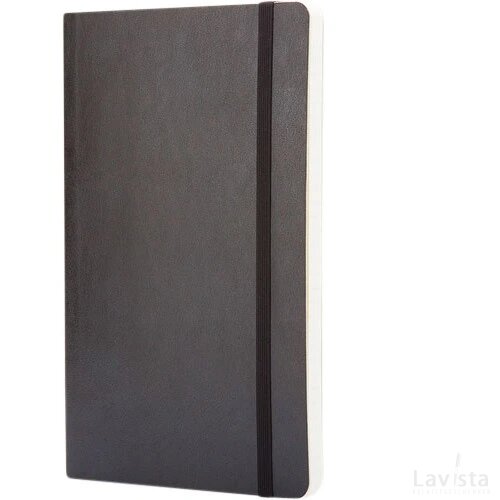Moleskine Classic Soft Cover Large gelinieerd Zwart